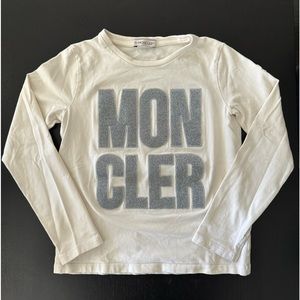 Moncler girls long sleeve shirt 8